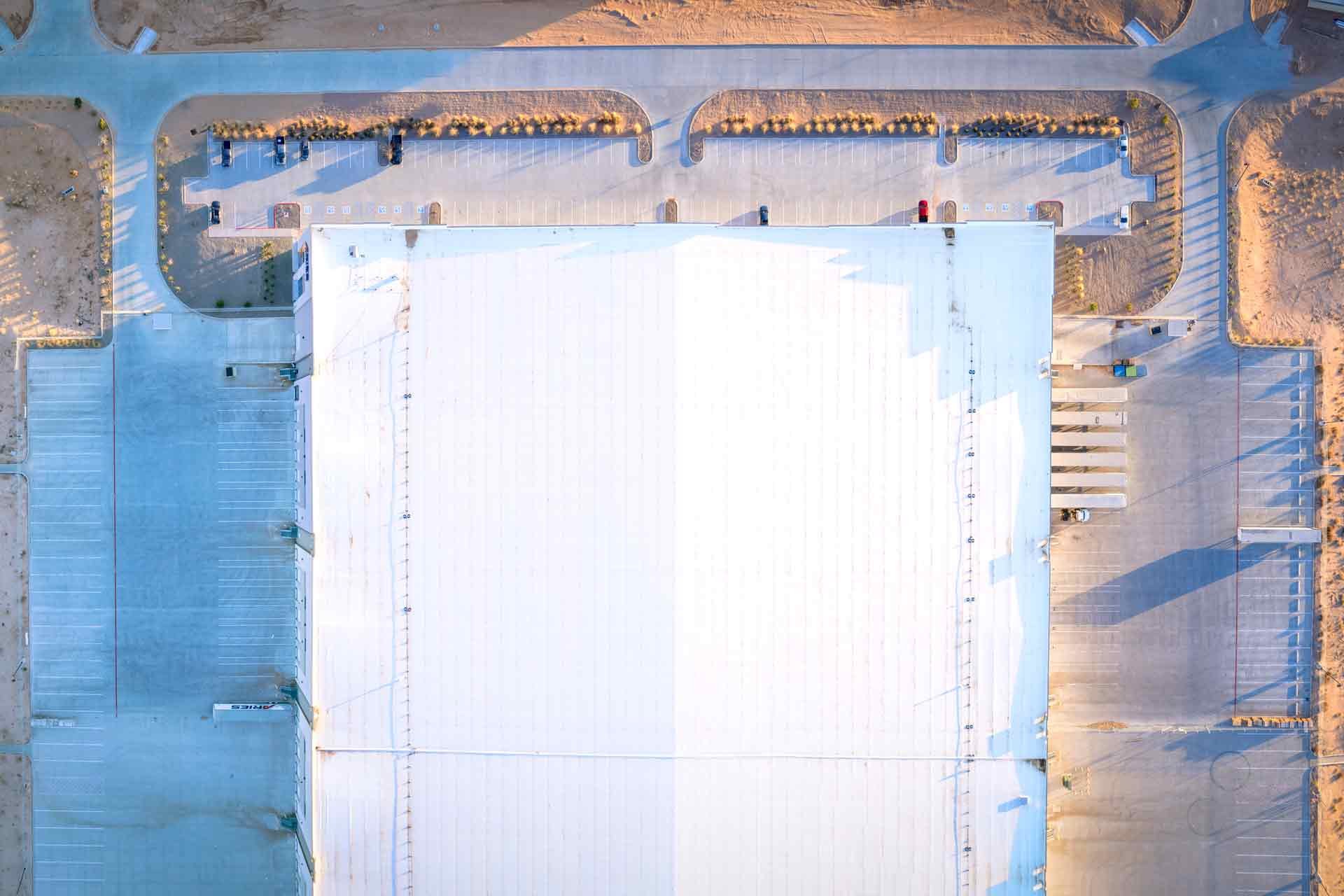 Aries Santa Teresa New Mexico Warehouse Overhead View